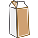 download Tango Style Milk Carton clipart image with 180 hue color