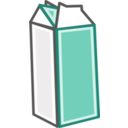 download Tango Style Milk Carton clipart image with 315 hue color