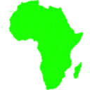 download African Continent clipart image with 90 hue color