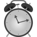 download Alarm Clock clipart image with 180 hue color