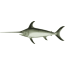 download Swordfish clipart image with 225 hue color