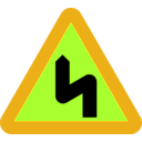 download Swedish Roadsign 4 clipart image with 45 hue color