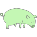 download Pig Marcelo Caiafa1 clipart image with 90 hue color