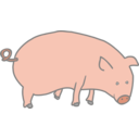 download Pig Marcelo Caiafa1 clipart image with 0 hue color