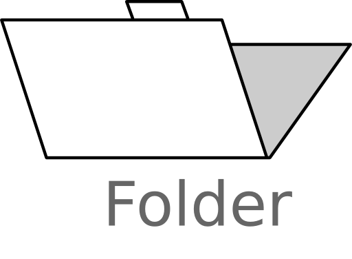 Folder Labelled