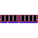 download Ram Computer Memory clipart image with 180 hue color