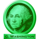 download George Washington Memorial clipart image with 90 hue color