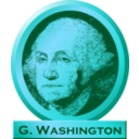 download George Washington Memorial clipart image with 135 hue color