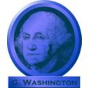 download George Washington Memorial clipart image with 180 hue color