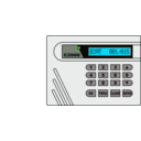 download Alarm System S2000 clipart image with 90 hue color
