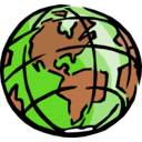 download Earth clipart image with 270 hue color