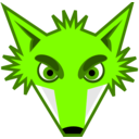 download Foxhead clipart image with 90 hue color