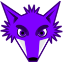 download Foxhead clipart image with 270 hue color