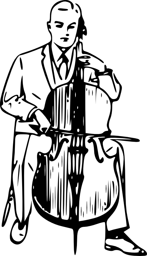 Man Playing Cello