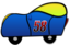 2d Blue Funny Car