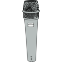 download Microphone clipart image with 90 hue color