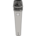 download Microphone clipart image with 315 hue color