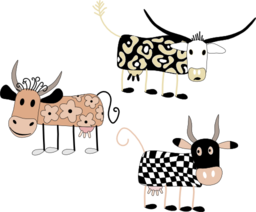 Cartoon Cows