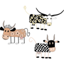 Cartoon Cows