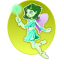 download Fairy clipart image with 90 hue color