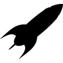 download Rocket Icon clipart image with 90 hue color