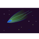 download Shooting Star 2 clipart image with 45 hue color