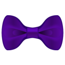 download Bow Tie clipart image with 270 hue color