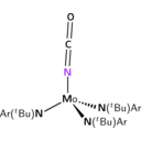 download Molybdenum Trisanilide Isocyanate clipart image with 45 hue color