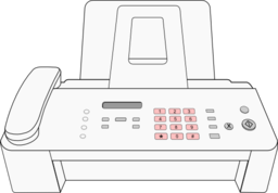 Modern Fax Machine