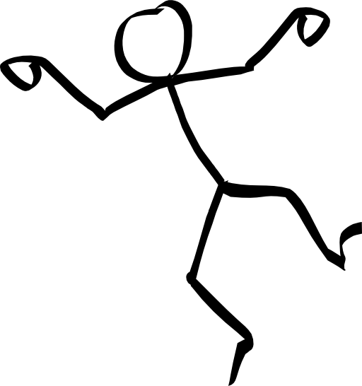 Stickyman Falling