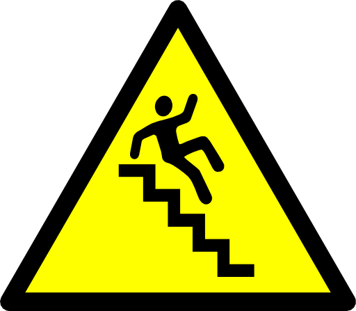 Caution Stairs