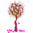 download Apple Tree clipart image with 315 hue color