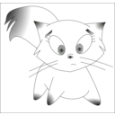 download Cat clipart image with 90 hue color