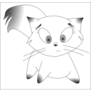 download Cat clipart image with 225 hue color