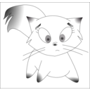 download Cat clipart image with 315 hue color