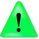 download Warning Notification clipart image with 90 hue color