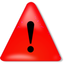 download Warning Notification clipart image with 315 hue color