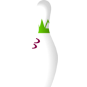 download Bowling Pin clipart image with 90 hue color