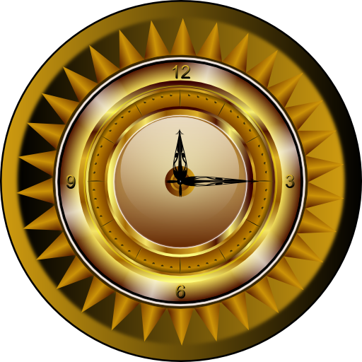 Gold Clock