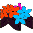 download Flores Colombia clipart image with 315 hue color