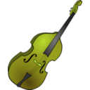 download Double Bass 1 clipart image with 45 hue color