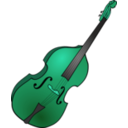 download Double Bass 1 clipart image with 135 hue color