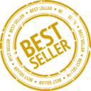 download Best Seller Stamp clipart image with 45 hue color