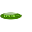 download I Love You 4 clipart image with 90 hue color