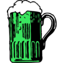 download Foamy Mug Of Beer clipart image with 90 hue color
