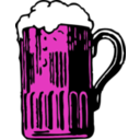 download Foamy Mug Of Beer clipart image with 270 hue color
