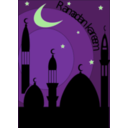 download Ramadan Kareem clipart image with 45 hue color