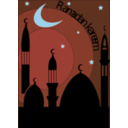 download Ramadan Kareem clipart image with 135 hue color