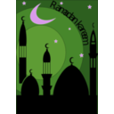 download Ramadan Kareem clipart image with 225 hue color