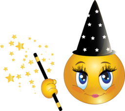 Witch Girl Smiley Emoticon